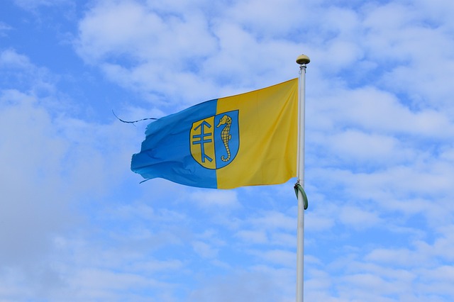 Hiddensee, Flagge, Wappen, Hiddensee