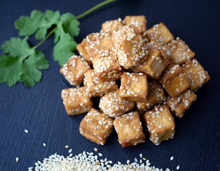 Free Tofu Sesame photo and picture