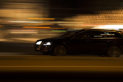 Free Blurred Night photo and picture