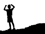 child, overcoming, victory