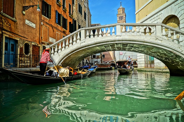 Venedig, Natur, Italien, Brücke, Ozean