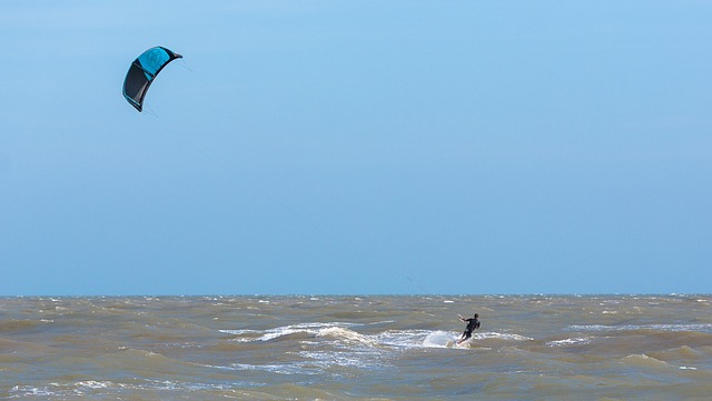 Free Kite Surfer Wind photo and picture