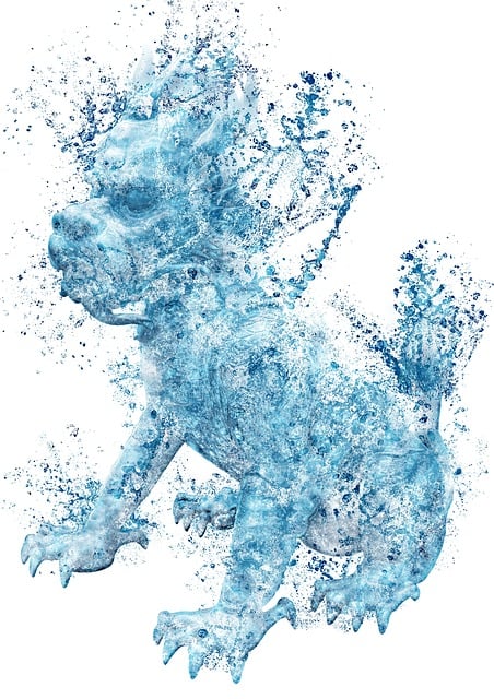 Free Lion Chinese illustration and picture