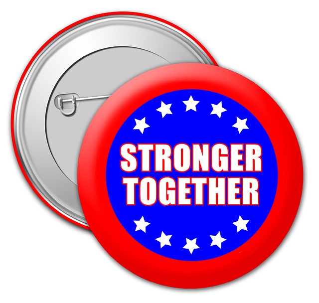 Free pin button badge illustration