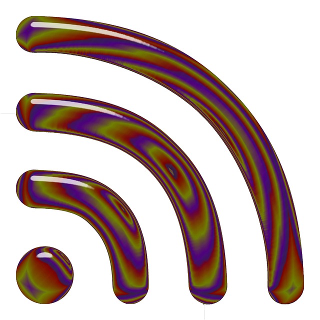 Free wifi internet communication illustration