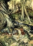 vintage, book illustration, literature