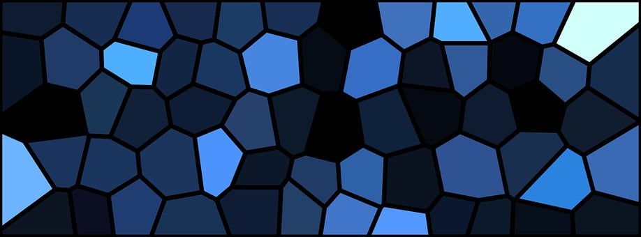 Modelo, Fundo, Estrutura, Telha, Azul