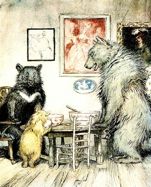 Free vintage arthur rackham victorian illustration