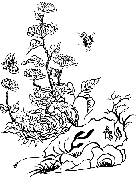 Chrysantheme, Spione, Stein