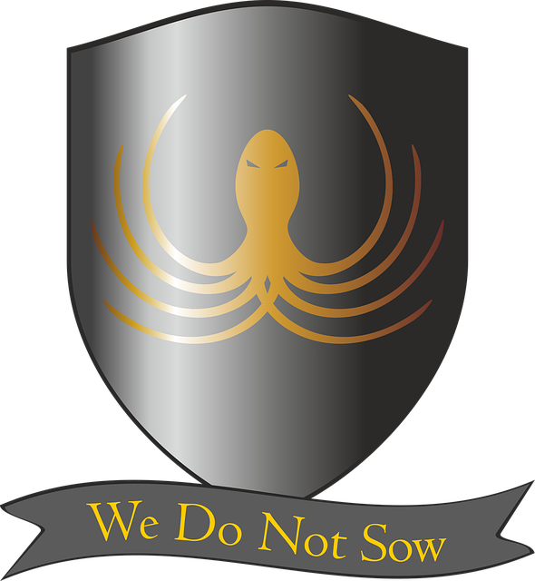 Free game of thrones coat of arms gray joy house illustration