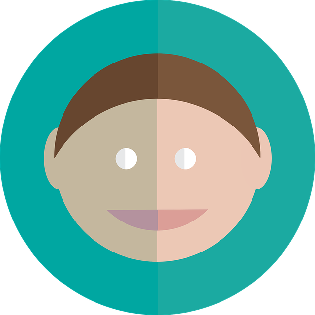 Free boy child face vector