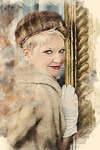 digital painting, gouache painting, vintage