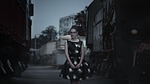 girl, steam locomotive, train