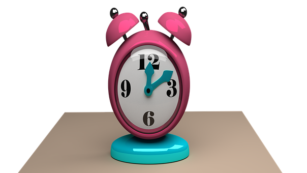 Free Time Alarm-Clock illustration and picture