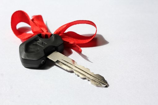 Schlüssel, Roller, Held, Geschenk, Neu