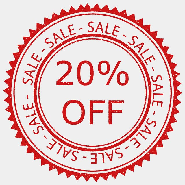 Free sale reduction discount illustration