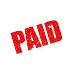 paid, account, finance