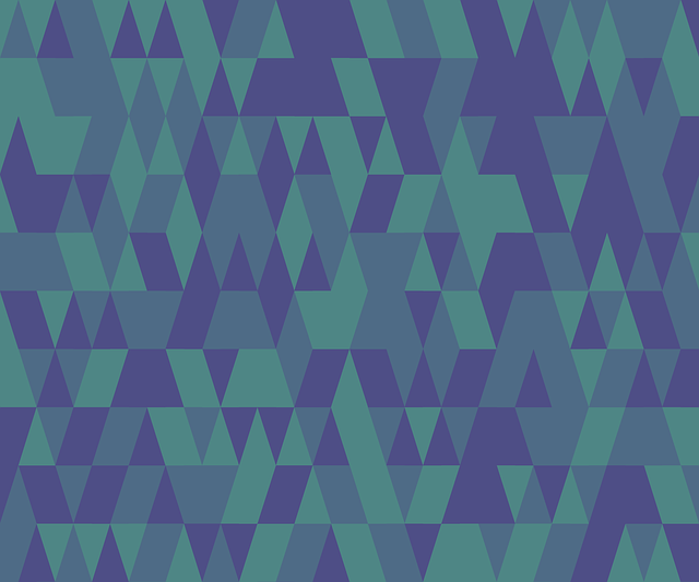 Free abstract triangles background illustration