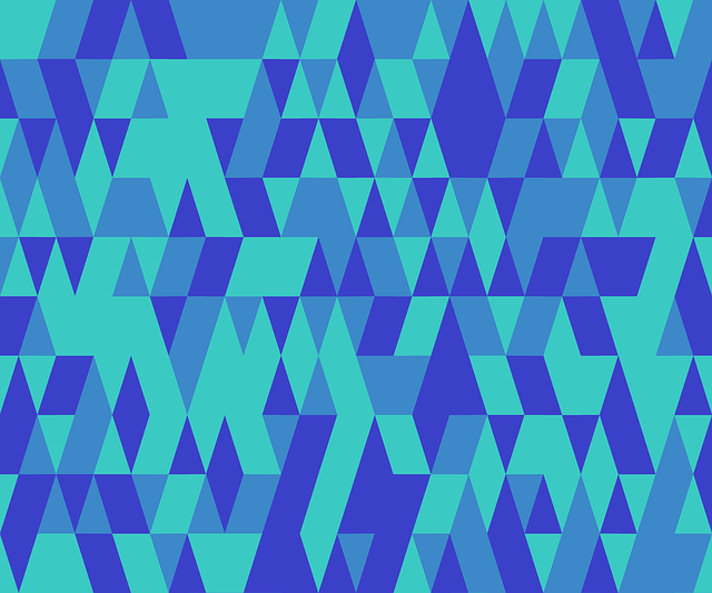 Free abstract triangles background illustration