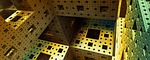 fractal, 3d, menger