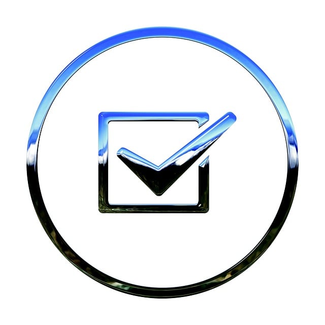Free icon check mark voting illustration