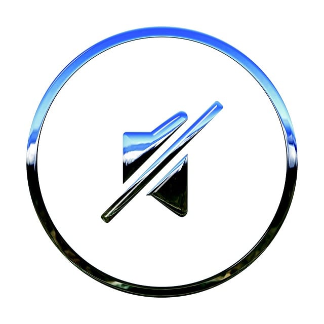 Free icon mute sound illustration