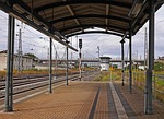 mountain scene, platform, canopy