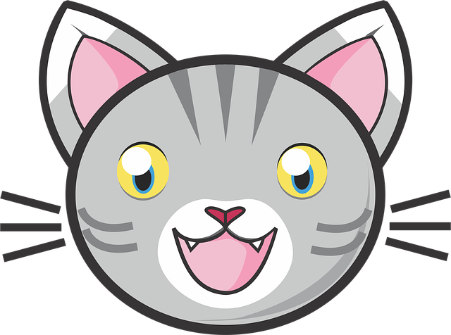 Free gray tabby cat grey tabby tabby illustration