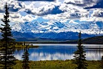 denali national park, alaska, sky