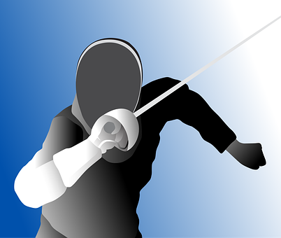 Free Sport Fencer vector and picture