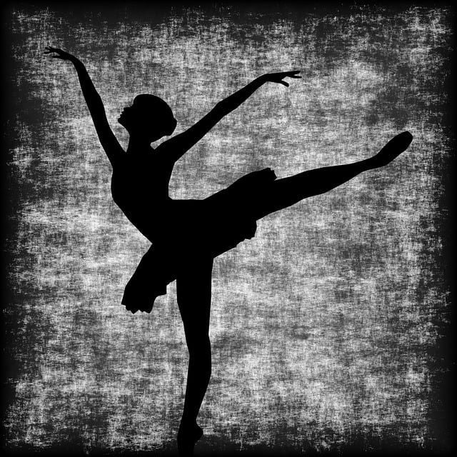 Download free HD stock image of Ballerina Contemporary Free ballerina contemporary performance illustration