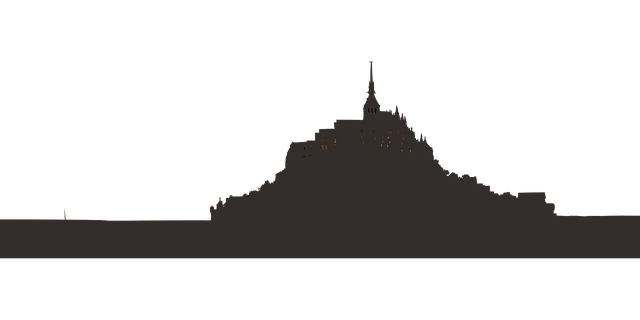 Free castle euro silhouette vector
