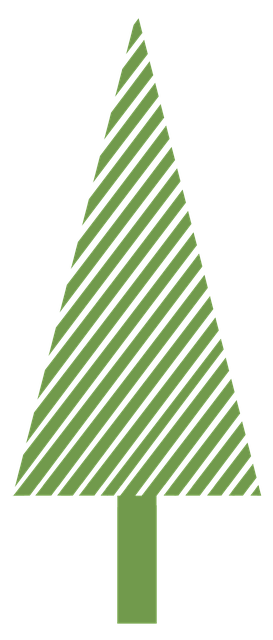 Free christmas tree christmas party illustration