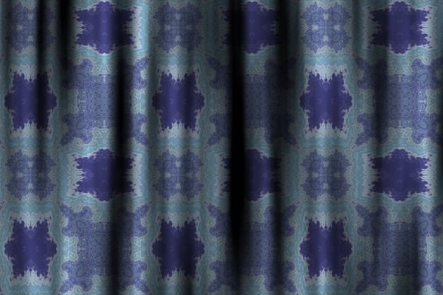 Free curtains drapes interior illustration