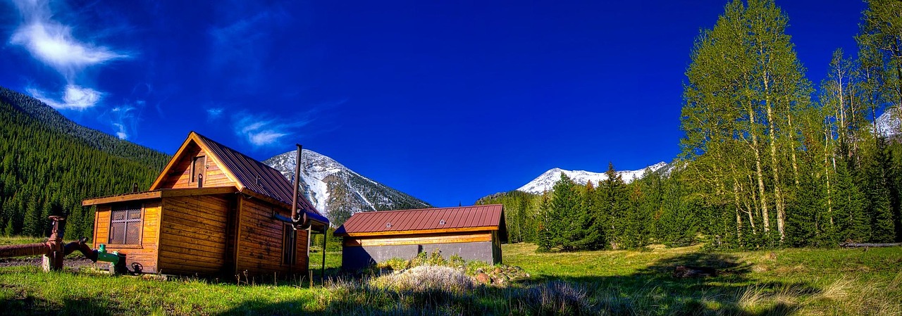 Arizona Log Cabin Landscape - Free photo on Pixabay