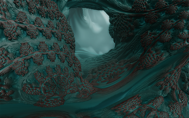Free fractal 3d mandelbulb illustration