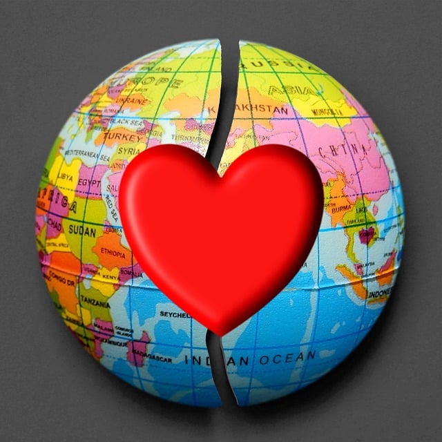 Free broken heart love illustration