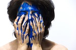 color, face, blue