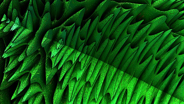 Free fractal rendering background illustration