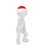 white male, isolated, 3d model