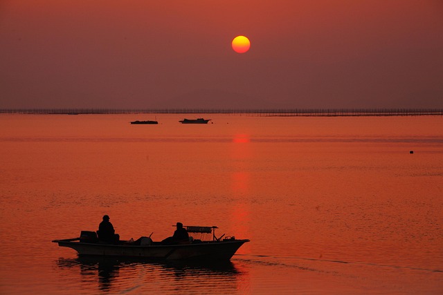 Free Glow Fisherman photo and picture