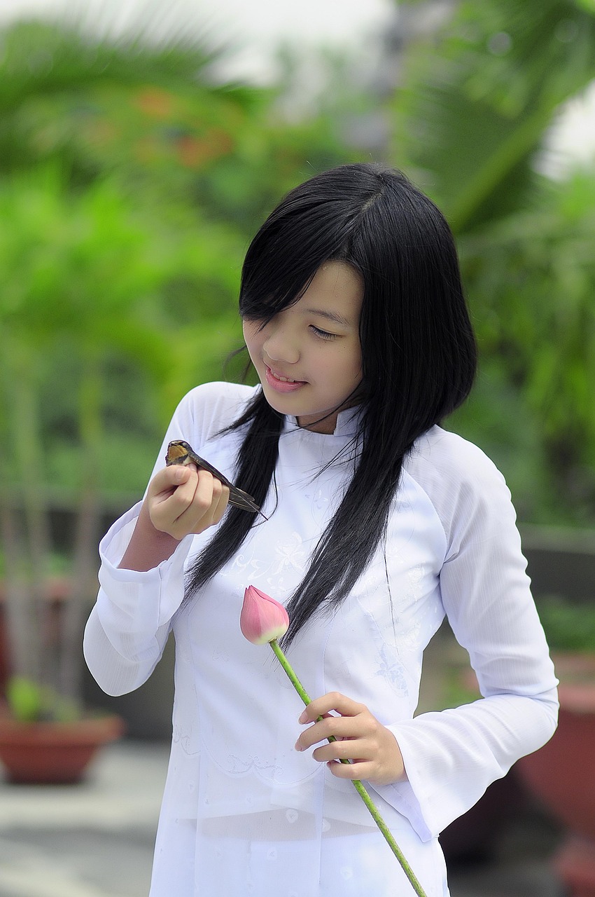 女の子 白い服 かわいい - Pixabayの無料写真