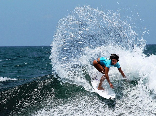 Free Surf Little Girl photo and picture