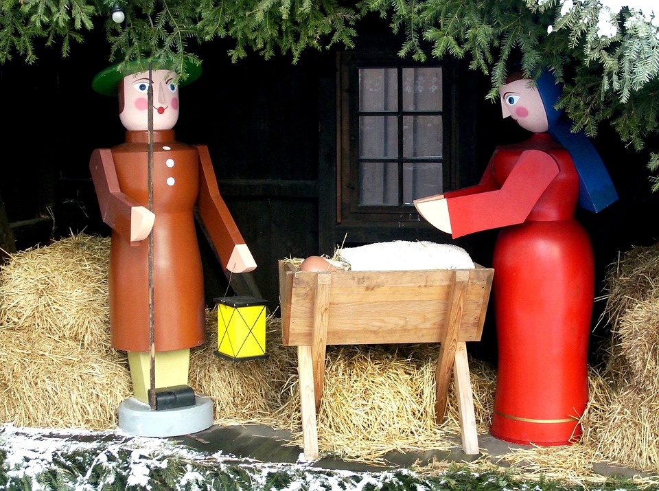 Free photo Nativity Scene, Crib, Stall, Maria Free Image on Pixabay