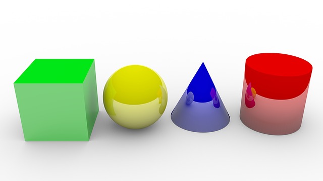 Download free HD stock image of Geometry 3D Free geometry 3d colors illustration