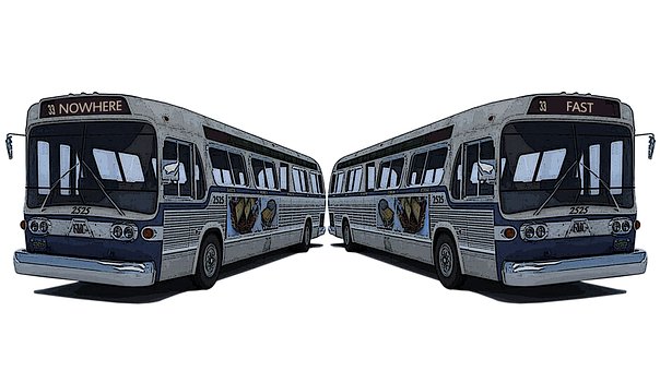 Free Bus Buses illustration and picture