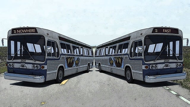 Free bus buses transportation illustration