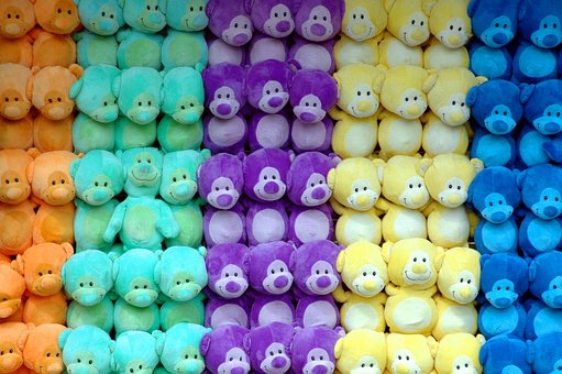 Stuffed Animals, Carnival, Amusement