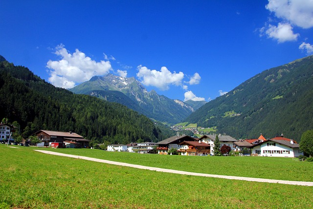 Free Alps Village photo and picture