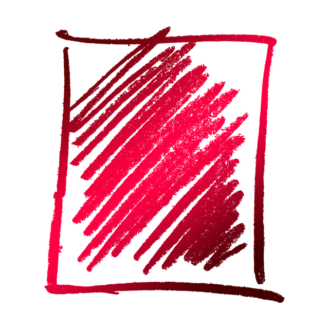 Free box hatching doodle illustration